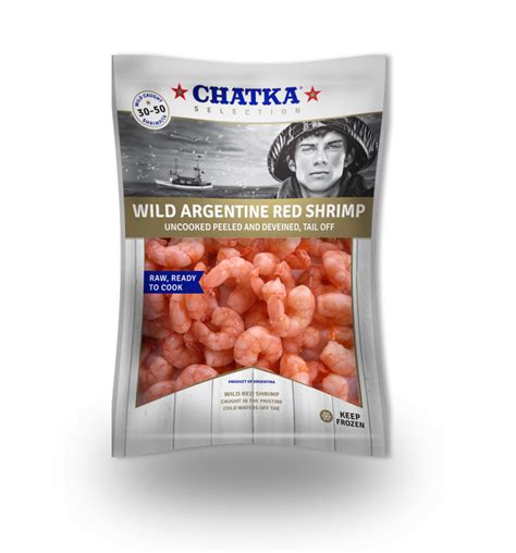 Wild Argentinian Red Shrimps 3050 Seafood Products