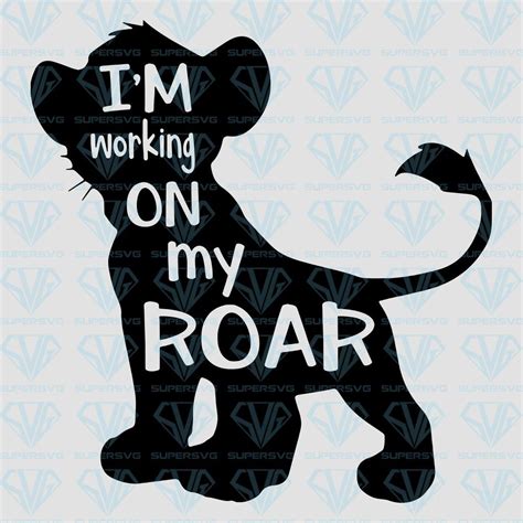 Im Working On My Roar Svg Files For Silhouette Files For Cricut Svg Dxf