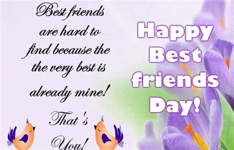 Best Friend Is Hard To Find Free Happy Best Friends Day Ecards 123