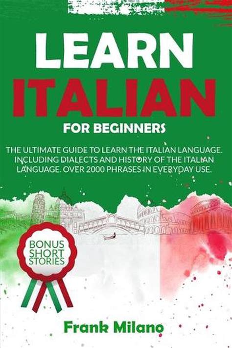Learn Italian For Beginners By Milano Frank Milano English Paperback