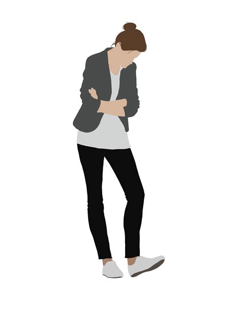 People Flat Illustration On Behance Vector Illustration People Drawing People People