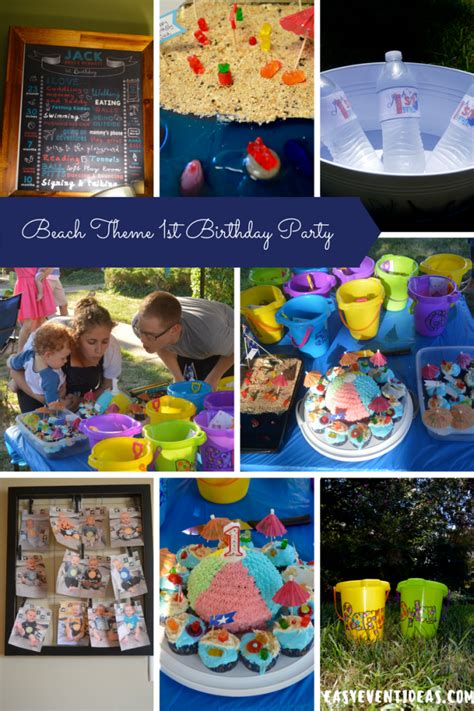 Beach Theme Birthday Party Easy Event Ideas