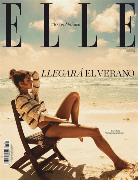 Alessandra Ambrosio Thefappening Sexy For Elle And Gal