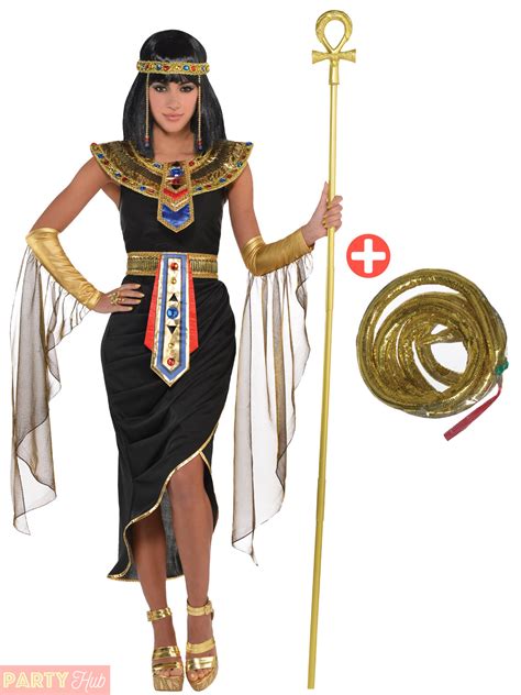 Adult Cleopatra Costume Accessories Egyptian Queen Goddess Fancy