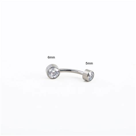 14g Implant Grade Titanium Astm F136 Belly Button Rings Classic Body