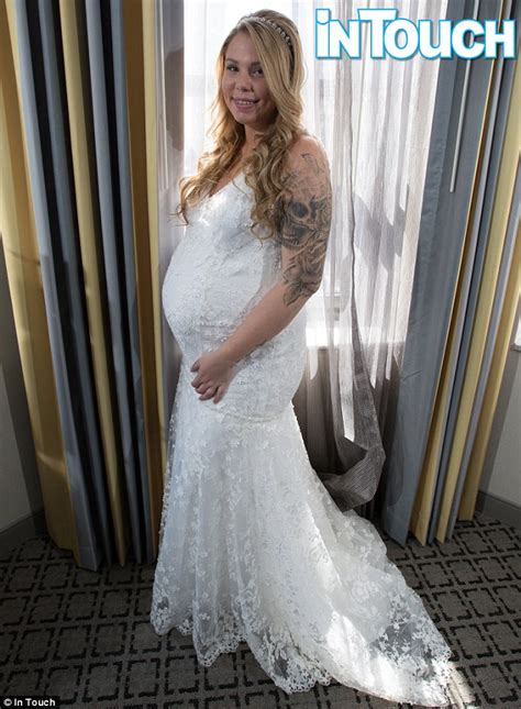 Teen Mom 2 Star Kailyn Lowry Shows Off Bridal Gown Designed To Fit