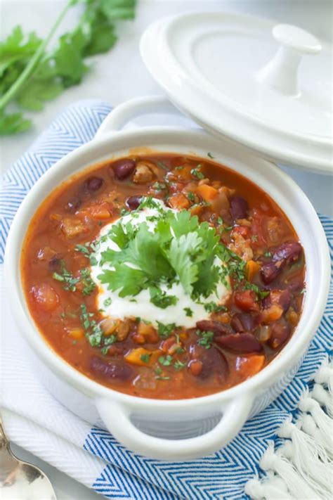 Extra Lean Turkey Chili With Carrots Turnips