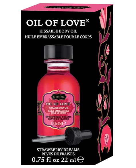 Kama Sutra Oil Of Love 75 Oz Strawberry Dr By Kama Sutra Cupid
