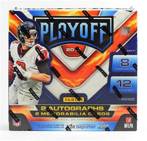 Buy official football referee game cards and soccer referee score cards that are reusable and waterproof. 2018 Panini Playoff Football Hobby Box | DA Card World