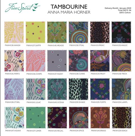 Anna Maria Horner Tambourine Quilting Fabric Sewing Patchwork Supply