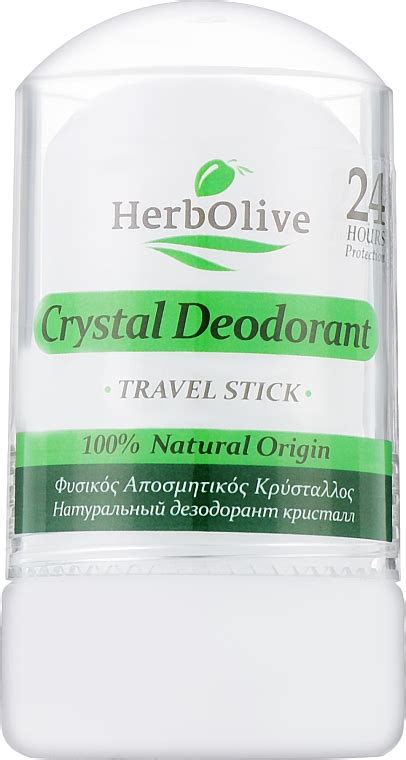 Madis Herbolive Body Deodorant Crystal Stick Travel Дезодорант Кристалл купить по лучшей