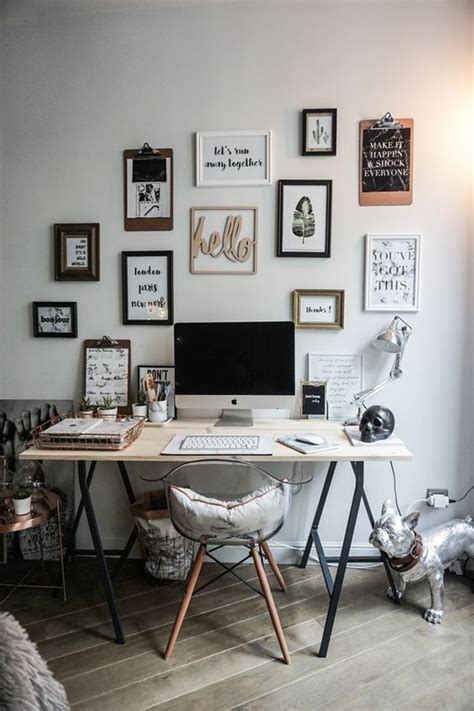37 Cool Workspace Wall Decor Ideas That Will Give Spirit Homemydesign