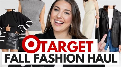 New Target Fall Clothing Try On Haul 2023 Youtube