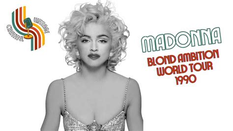 Madonna Blond Ambition World Tour 1990 Youtube