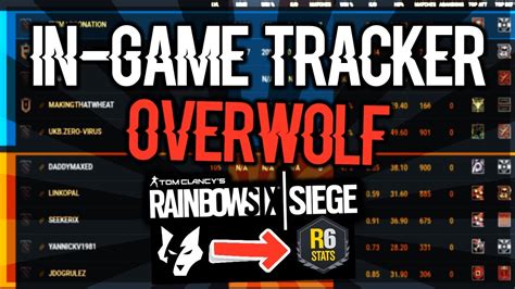 Rainbow Six Siege Stat Tracker R6tracker Iirox Ll Rainbow Six