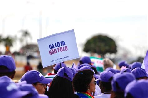 100 Mil Mulheres Lotaram Brasília Na Marcha Das Margaridas Sul 21