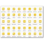 Yellow Icons Button Screenshot Icon Windows