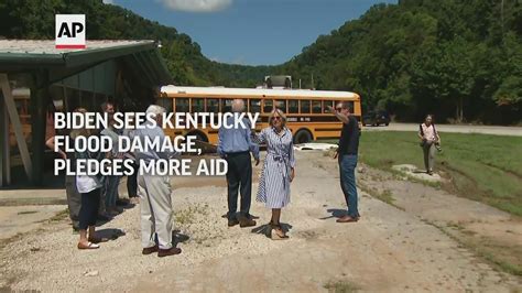 Biden To Visit Kentucky Survey Massive Flood Damage