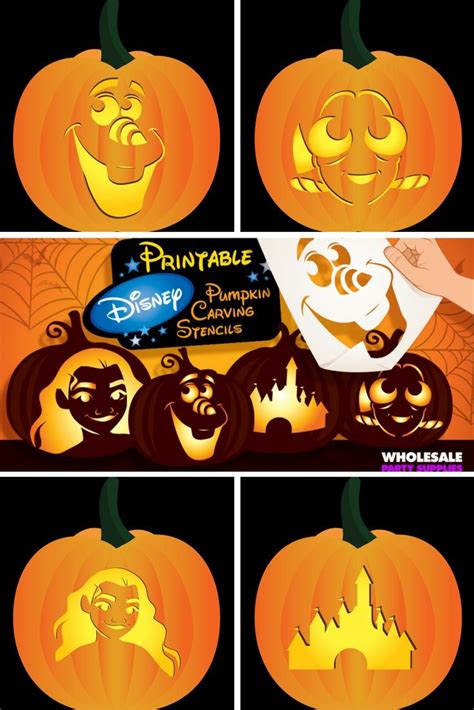 Disney Pumpkin Carving Templates Free Printable Web Celebrate Halloween