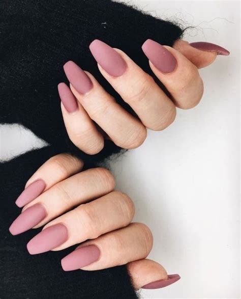 This Is One Of The Best Nail Designs For New Years Eve Mauve Nails