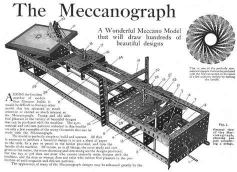 Pic110meccanographsml13 Meccano Meccano Models Meccano Design