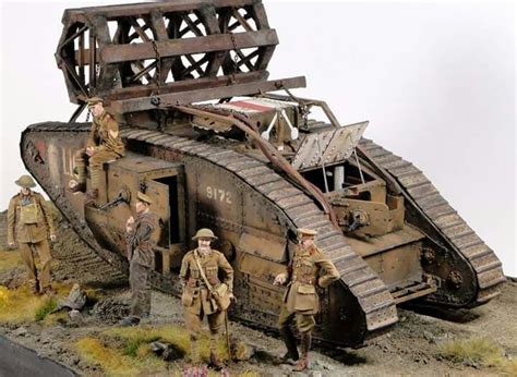 Pin By George Jungle Ii On Ww1 Models Dioramas Ww1 Tanks Military