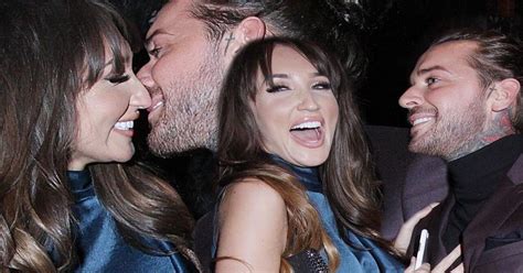 Towie S Megan Mckenna And Pete Wicks Can T Stop Kissing As They Put On