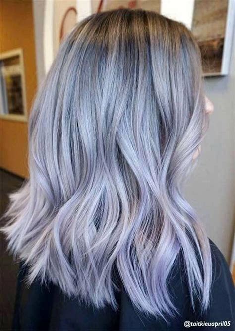 Silver Grey Highlights In Blonde Hair Grey Hair Color