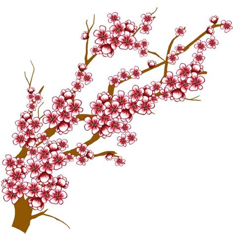 Trees, flowers, and plants always look good when they are drawn in a simple manor. Cherry blossom tree clip art | Clipart Panda - Free ...