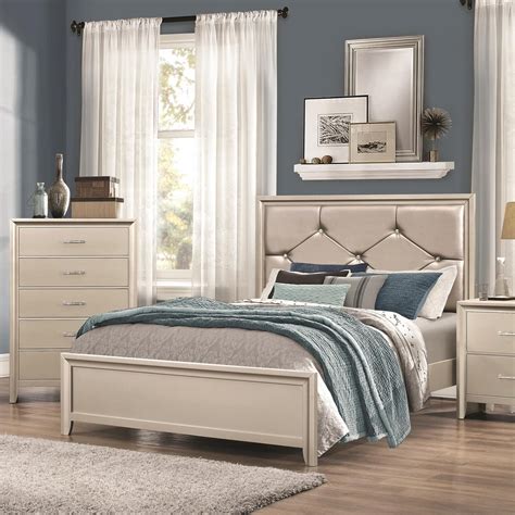Coaster Lana King Bed With Upholstered Headboard Value City Furniture