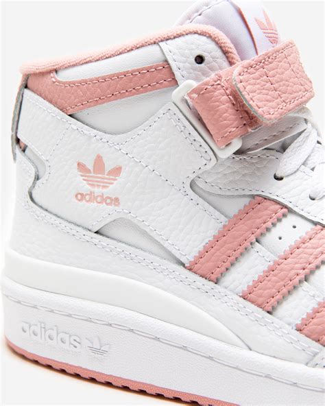 Adidas Originals Forum Mid White Pink GY5820