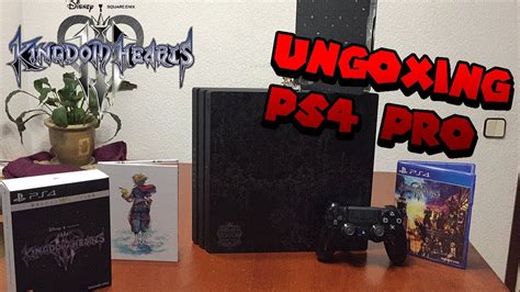 Kingdom hearts iii tells the story of the power of friendship and light vs. PS4 Pro "Kingdom Hearts 3" Console Unboxing | ESPAÑOL ...