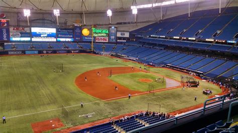 Tropicana Field Section 317 Tampa Bay Rays