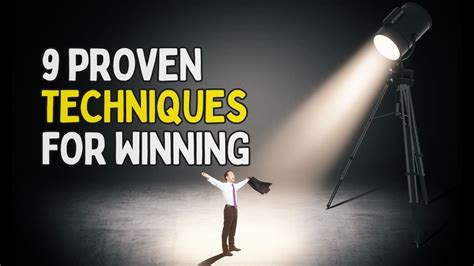 9 Proven Techniques for Winning: Empower Your Journey - YouTube