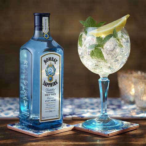 Ingredients 50ml Bombay Sapphire 6 Mint Leaves 25ml Lime Cordial 100ml