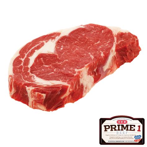 H E B Prime Beef Boneless Ribeye Steak Shop Beef At H E B
