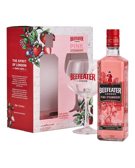 Beefeater Pink Gin 700ml Copa Balloon Glass Pack Shortys Liquor