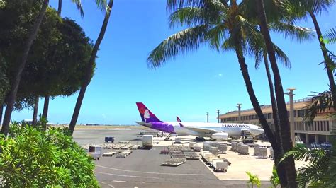 Daniel K Inouye International Airport Hawaii Travel 2017 HD 1080p