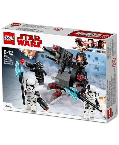 Lego Star Wars First Order Specialists Battle Pack 75197 Macys