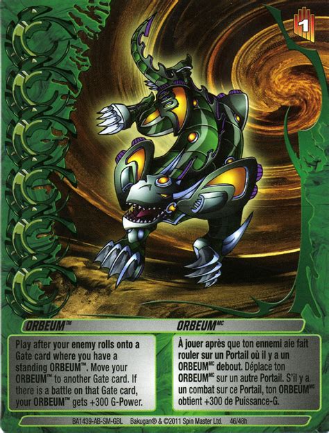 Collection by guàn jié • last updated 2 days ago. Orbeum (Card) - The Bakugan Wiki