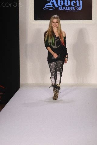 Abbey Dawn Fashion Show Spring New York Avril Lavigne