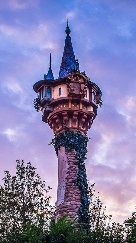 Rapunzels Tower In The Magic Kingdom Disney World Pictures Disney