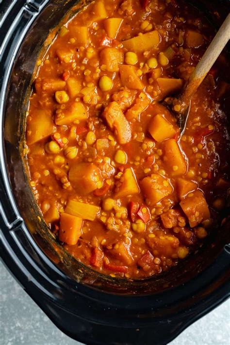 Moroccan Chickpea Stew Slow Cooker Recipe Simply Quinoa