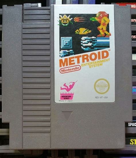 Nes Metroid Game On Mercari Metroid Nes Nintendo Nes Metroid