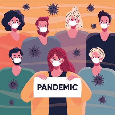 Ilustración Del Concepto De Pandemia Vector Gratis