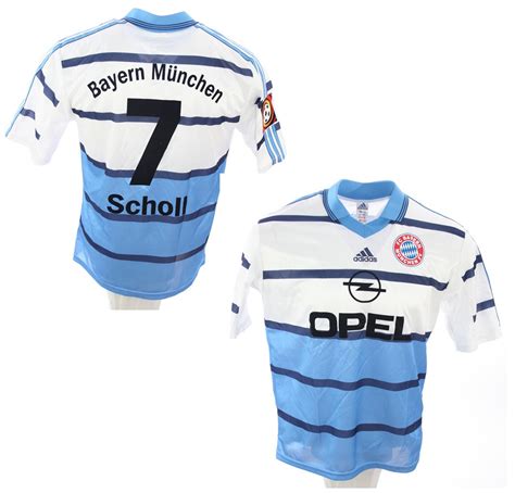 Final trikot 1999 opel + nr.19 jancker gr.xxl. Adidas FC Bayern München Trikot 7 Mehmet Scholl 1996/97 ...