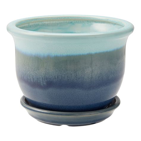 Blue Ceramic Plant Pots Large China Light Blue Ceramic Flower Pot And