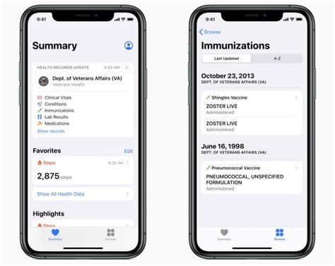 Doctors can see a window with the data, but the information isn't permanently added to the record. iPhone Health app: US veterans can now access all their ...