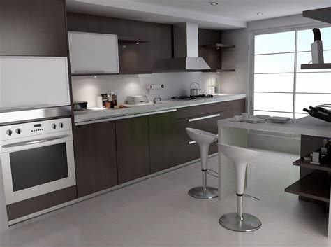 koleksi contoh gambar desain interior dapur   sederhana ukuran