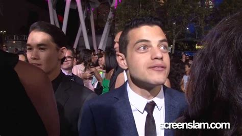 Rami Malek Attends The Twilight Sagas Breaking Dawn Part 2 Premiere In